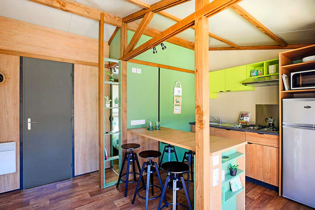 intérieur chalet domaine koukano