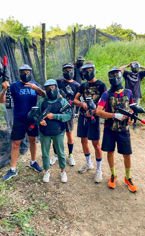 Domaine du Koukano - paint ball